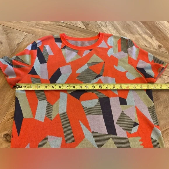 Akris Indian Summer Jacquard Cashmere &‎ Silk Sweater - Picture 7 of 9